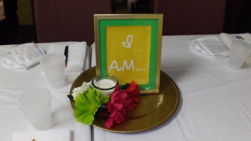 Picture of I Am Vision Board Event Decoration